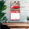 Motor Club; Magic Bus | 2027 12 x 24 Inch (Hanging) Monthly Square Wall Calendar | Plastic-Free; Category:Wall Calendars; Image:6